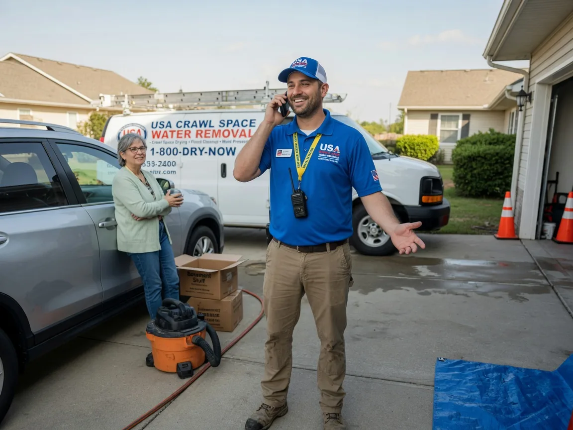 Crawl Space Water Removal Woodland, NC FAQs